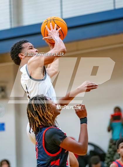 Thumbnail 1 in Trinity Christian vs. Freedom Christian Academy (SAC Conference Semi-Final) photogallery.