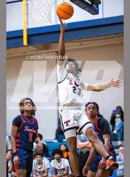 Thumbnail 2 in Trinity Christian vs. Freedom Christian Academy (SAC Conference Semi-Final) photogallery.