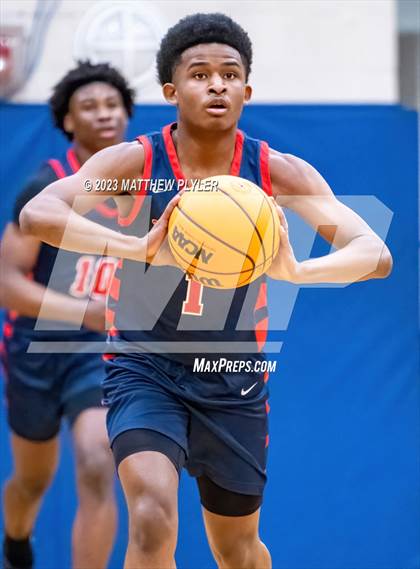 Thumbnail 1 in Trinity Christian vs. Freedom Christian Academy (SAC Conference Semi-Final) photogallery.