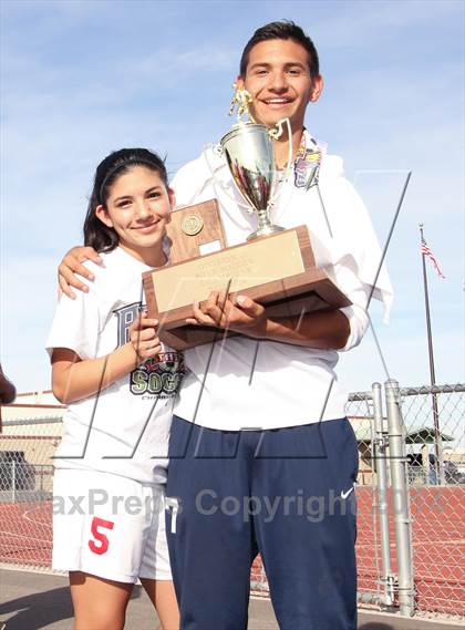 Thumbnail 1 in Copper Canyon vs. Tucson High Magnet School (AIA D2 Final) photogallery.