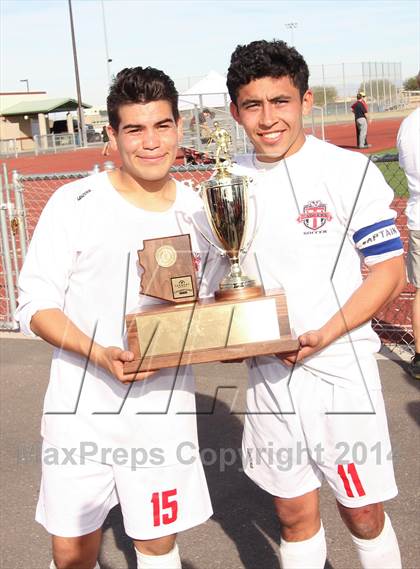 Thumbnail 3 in Copper Canyon vs. Tucson High Magnet School (AIA D2 Final) photogallery.