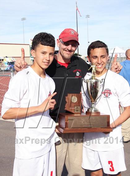 Thumbnail 1 in Copper Canyon vs. Tucson High Magnet School (AIA D2 Final) photogallery.