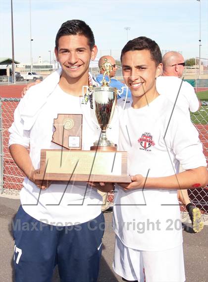 Thumbnail 3 in Copper Canyon vs. Tucson High Magnet School (AIA D2 Final) photogallery.