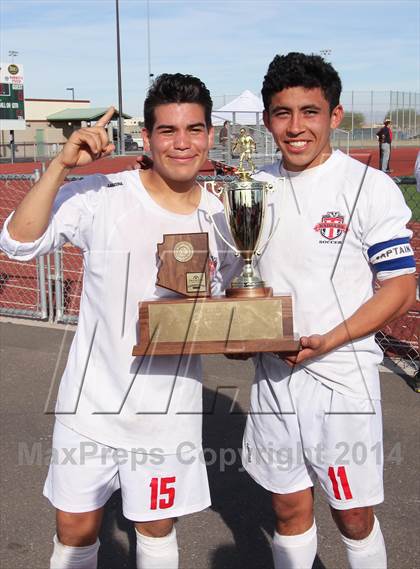 Thumbnail 1 in Copper Canyon vs. Tucson High Magnet School (AIA D2 Final) photogallery.
