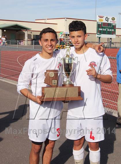 Thumbnail 1 in Copper Canyon vs. Tucson High Magnet School (AIA D2 Final) photogallery.