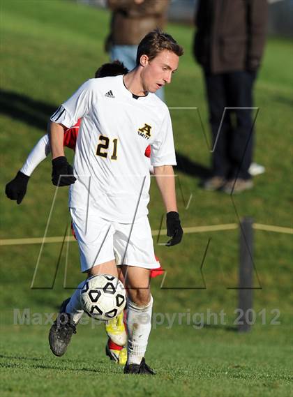 Thumbnail 2 in Greenwich @ Amity (CIAC Class LL Quarterfinal) photogallery.