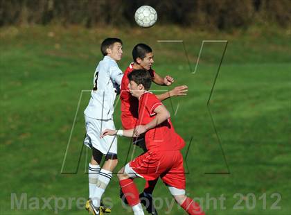 Thumbnail 3 in Greenwich @ Amity (CIAC Class LL Quarterfinal) photogallery.