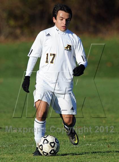 Thumbnail 3 in Greenwich @ Amity (CIAC Class LL Quarterfinal) photogallery.
