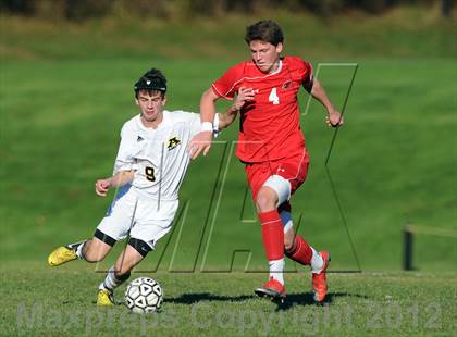 Thumbnail 2 in Greenwich @ Amity (CIAC Class LL Quarterfinal) photogallery.