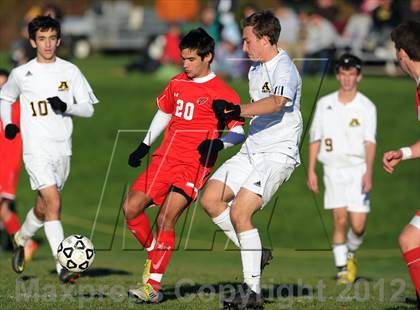 Thumbnail 1 in Greenwich @ Amity (CIAC Class LL Quarterfinal) photogallery.