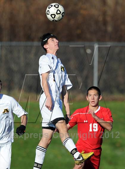 Thumbnail 3 in Greenwich @ Amity (CIAC Class LL Quarterfinal) photogallery.