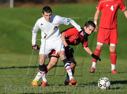 Thumbnail 2 in Greenwich @ Amity (CIAC Class LL Quarterfinal) photogallery.