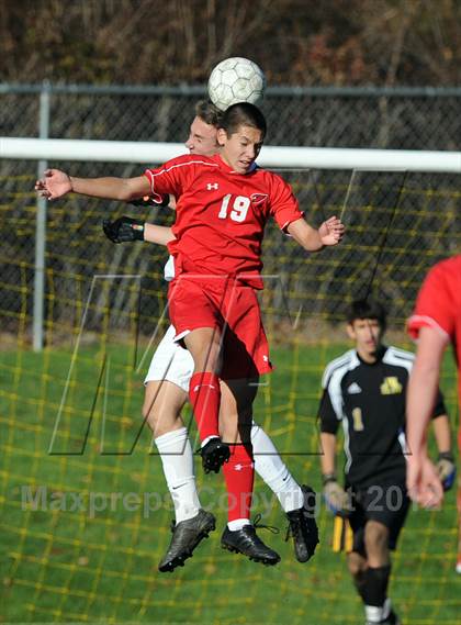 Thumbnail 2 in Greenwich @ Amity (CIAC Class LL Quarterfinal) photogallery.