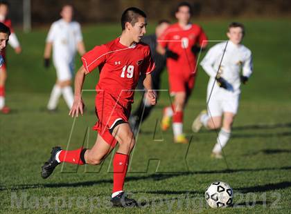 Thumbnail 2 in Greenwich @ Amity (CIAC Class LL Quarterfinal) photogallery.