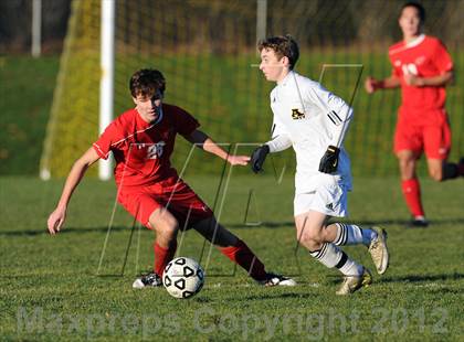 Thumbnail 2 in Greenwich @ Amity (CIAC Class LL Quarterfinal) photogallery.