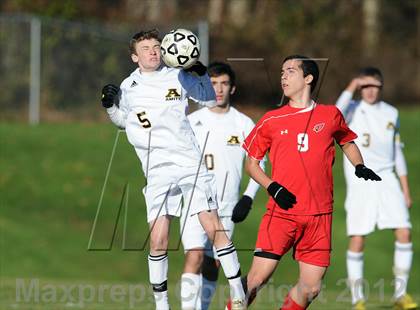 Thumbnail 2 in Greenwich @ Amity (CIAC Class LL Quarterfinal) photogallery.