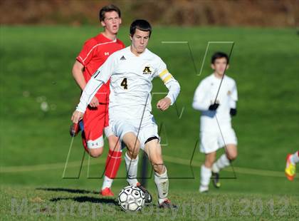 Thumbnail 2 in Greenwich @ Amity (CIAC Class LL Quarterfinal) photogallery.