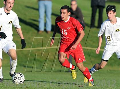 Thumbnail 2 in Greenwich @ Amity (CIAC Class LL Quarterfinal) photogallery.
