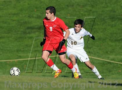 Thumbnail 3 in Greenwich @ Amity (CIAC Class LL Quarterfinal) photogallery.