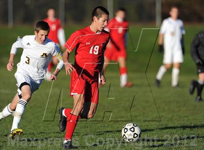 Thumbnail 3 in Greenwich @ Amity (CIAC Class LL Quarterfinal) photogallery.