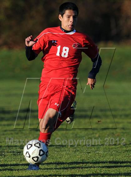 Thumbnail 2 in Greenwich @ Amity (CIAC Class LL Quarterfinal) photogallery.