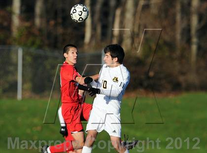 Thumbnail 3 in Greenwich @ Amity (CIAC Class LL Quarterfinal) photogallery.
