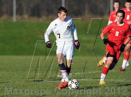 Thumbnail 1 in Greenwich @ Amity (CIAC Class LL Quarterfinal) photogallery.