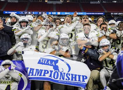 Thumbnail 3 in St. John's Prep vs Xaverian Brothers (MIAA Division 1 Final) photogallery.