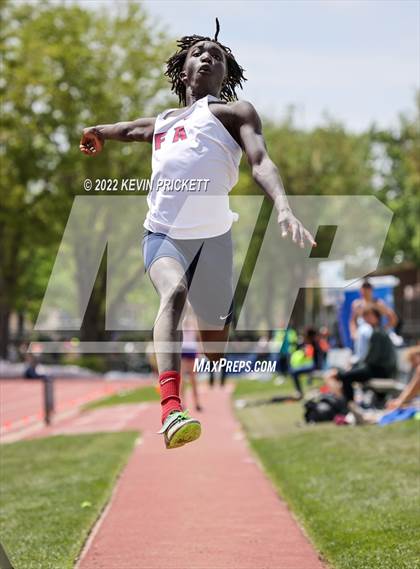 Thumbnail 1 in CHSAA Track & Field 3A Championships (Boys Long Jump) photogallery.