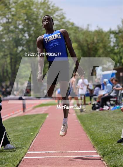 Thumbnail 1 in CHSAA Track & Field 3A Championships (Boys Long Jump) photogallery.