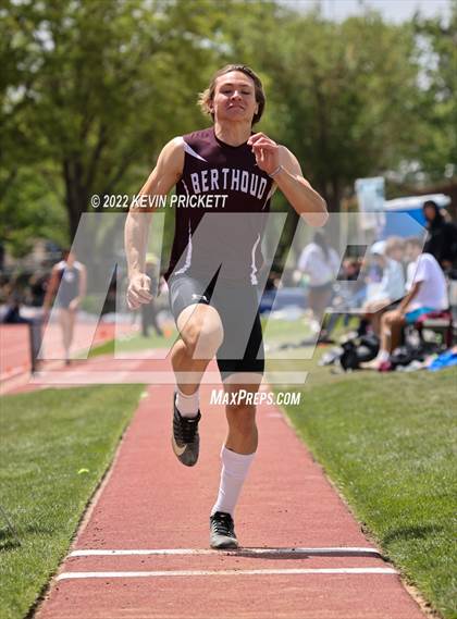 Thumbnail 1 in CHSAA Track & Field 3A Championships (Boys Long Jump) photogallery.