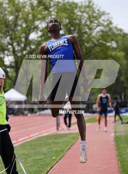 Thumbnail 1 in CHSAA Track & Field 3A Championships (Boys Long Jump) photogallery.