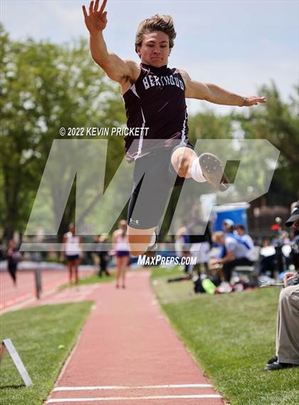 Thumbnail 1 in CHSAA Track & Field 3A Championships (Boys Long Jump) photogallery.