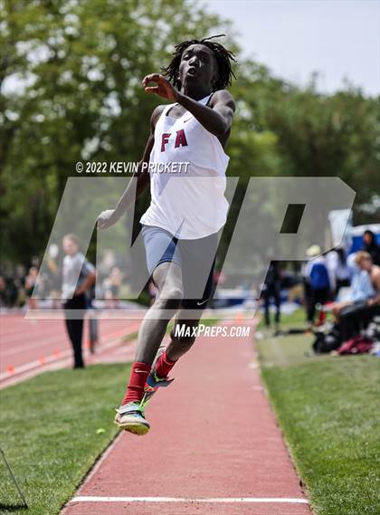 Thumbnail 1 in CHSAA Track & Field 3A Championships (Boys Long Jump) photogallery.