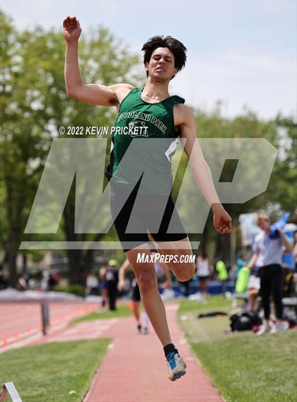 Thumbnail 1 in CHSAA Track & Field 3A Championships (Boys Long Jump) photogallery.