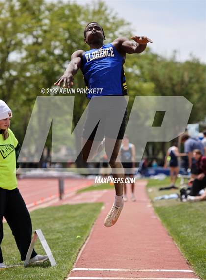 Thumbnail 1 in CHSAA Track & Field 3A Championships (Boys Long Jump) photogallery.