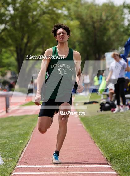 Thumbnail 2 in CHSAA Track & Field 3A Championships (Boys Long Jump) photogallery.