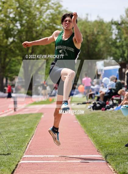 Thumbnail 3 in CHSAA Track & Field 3A Championships (Boys Long Jump) photogallery.
