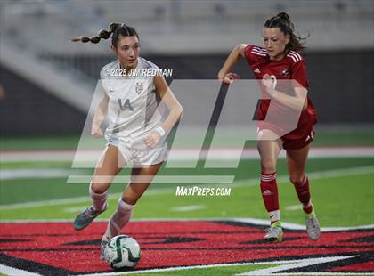 Thumbnail 2 in Lovejoy vs. Wakeland (UIL 5A D2 Soccer Regional Final) photogallery.