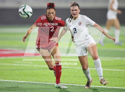 Thumbnail 2 in Lovejoy vs. Wakeland (UIL 5A D2 Soccer Regional Final) photogallery.