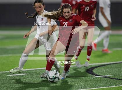 Thumbnail 1 in Lovejoy vs. Wakeland (UIL 5A D2 Soccer Regional Final) photogallery.