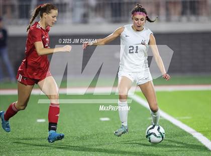 Thumbnail 3 in Lovejoy vs. Wakeland (UIL 5A D2 Soccer Regional Final) photogallery.