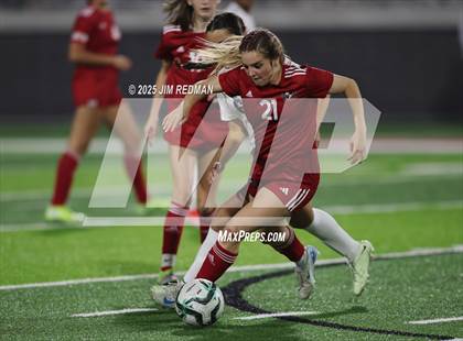 Thumbnail 1 in Lovejoy vs. Wakeland (UIL 5A D2 Soccer Regional Final) photogallery.