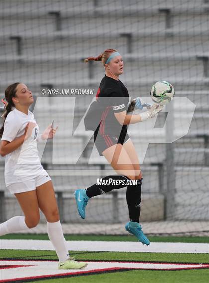 Thumbnail 2 in Lovejoy vs. Wakeland (UIL 5A D2 Soccer Regional Final) photogallery.