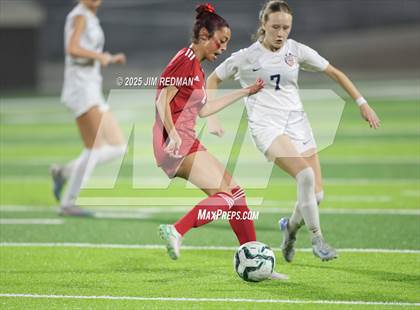Thumbnail 3 in Lovejoy vs. Wakeland (UIL 5A D2 Soccer Regional Final) photogallery.