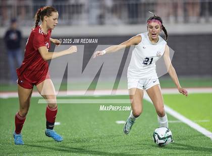 Thumbnail 3 in Lovejoy vs. Wakeland (UIL 5A D2 Soccer Regional Final) photogallery.