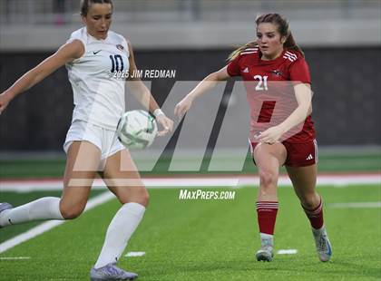 Thumbnail 2 in Lovejoy vs. Wakeland (UIL 5A D2 Soccer Regional Final) photogallery.