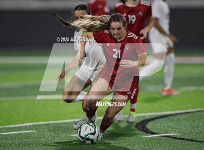 Thumbnail 3 in Lovejoy vs. Wakeland (UIL 5A D2 Soccer Regional Final) photogallery.