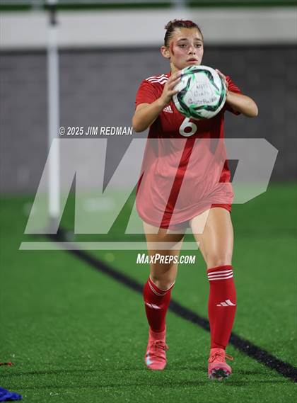 Thumbnail 3 in Lovejoy vs. Wakeland (UIL 5A D2 Soccer Regional Final) photogallery.