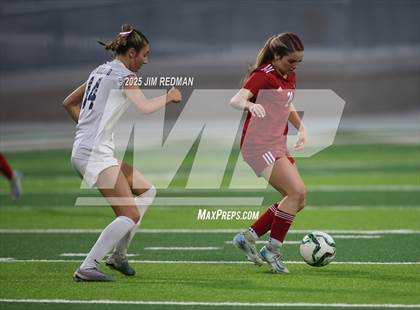 Thumbnail 2 in Lovejoy vs. Wakeland (UIL 5A D2 Soccer Regional Final) photogallery.